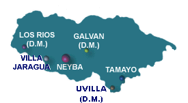 mapa de la provincia bahoruco